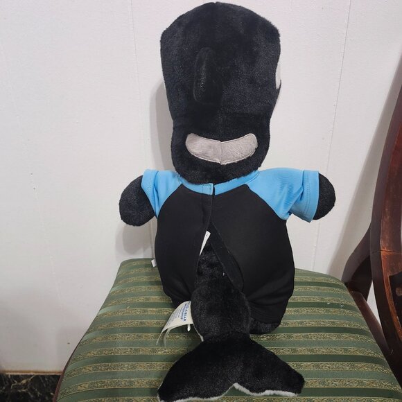 Build-a-Bear Sea World Exclusive Plush Orca BAB with Wetsuit - Picture 3 of 6